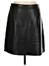 Old Navy 100% Polyester Black Faux Leather Skirt Size M - photo 2