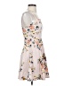 Soprano 100% Polyester Floral Tan Casual Dress Size XS - photo 4