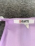 2 Hearts Purple 3/4 Sleeve Blouse Size XXL (estimated) - photo 7