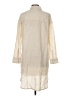 James Perse 100% Modal Ivory 3/4 Sleeve Button-Down Shirt Size Sm (1) - photo 2