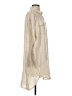 James Perse 100% Modal Ivory 3/4 Sleeve Button-Down Shirt Size Sm (1) - photo 4