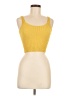 Unbranded 100% Acrylic Yellow Sleeveless Top Size M - photo 1
