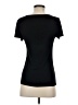 Edgely Black Short Sleeve Top Size S - photo 2