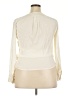 Rag & Bone 100% Silk Ivory Long Sleeve Silk Top Size L (estimated) - photo 2