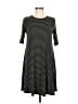Old Navy Stripes Gray Casual Dress Size M - photo 1
