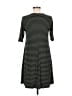 Old Navy Stripes Gray Casual Dress Size M - photo 2