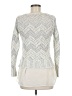 Lucky Brand Chevron-herringbone Ivory Pullover Sweater Size M - photo 2