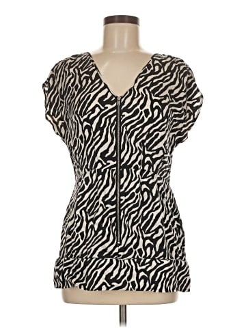 Walter Short Sleeve Silk Top (view 1)