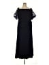 Xscape 100% Polyester Black Blue Cocktail Dress Size 20 - photo 1