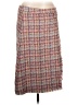 BLANK 100% Polyester Tweed Red Casual Skirt Size L - photo 1