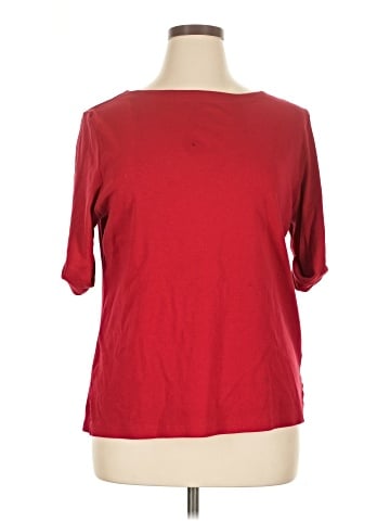 Karen Scott 3/4 Sleeve Top (view 1)