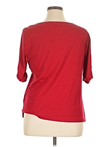 Karen Scott 3/4 Sleeve Top (view 2)