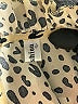 Angashion Animal Print Gold Long Sleeve Blouse Size L - photo 7