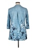 Assorted Brands 100% Polyester Blue 3/4 Sleeve Blouse Size XL - photo 2
