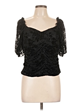 Shein Curve Short Sleeve Top