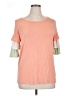 Bibi Orange Short Sleeve Top Size XL - photo 1