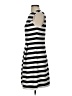 Eliza J Stripes Black Casual Dress Size 4 - photo 5