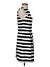 Eliza J Stripes Black Casual Dress Size 4 - photo 4