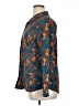 Assorted Brands 100% Viscose Paisley Teal Long Sleeve Blouse Size XL - photo 5