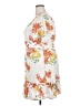 Rewind Floral White Casual Dress Size XXL - photo 5