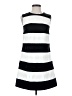 Rachel Zoe Stripes Silver Casual Dress Size S - photo 1