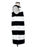 Rachel Zoe Stripes Silver Casual Dress Size S - photo 4