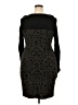 D.Exterior Black Cocktail Dress Size XXL - photo 2