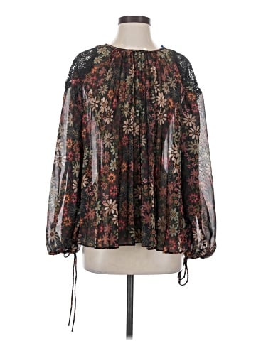 FARM Rio for Anthropologie Long Sleeve Blouse (view 1)