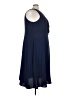 Connected Apparel 100% Polyester Solid Blue Casual Dress Size 24W - photo 4