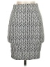 Sinsay Chevron-herringbone Gray Casual Skirt Size S - photo 1