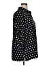 Susan Graver 100% Polyester Polka Dots Black 3/4 Sleeve Blouse Size XL - photo 4