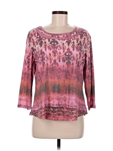 One World 3/4 Sleeve Top (view 1)