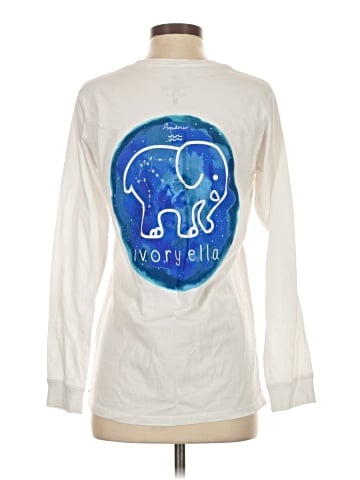 Ivory Ella Long Sleeve T-Shirt (view 2)
