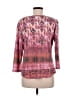 One World Pink 3/4 Sleeve Top Size L - photo 2