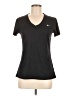 Nike 100% Polyester Black Active T-Shirt Size M - photo 1