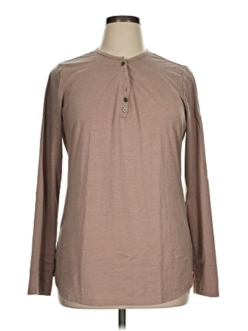 Ouges Long Sleeve Henley (view 1)