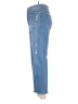 Just Black Hearts Blue Jeans Size 28 waist - photo 5