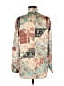 Zara Paisley Ivory Long Sleeve Blouse Size S - photo 2