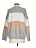 Newbury Kustom Color Block Gray Pullover Sweater Size S - photo 2