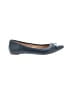 Banana Republic 100% Leather Blue Flats Size 5 1/2 - photo 1