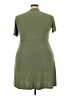 Pinc Solid Green Casual Dress Size 2X - photo 2