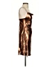Micas Metallic Brown Cocktail Dress Size S - photo 4