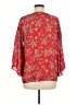 Rose + Olive Red 3/4 Sleeve Blouse Size M - photo 2