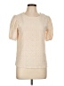 Assorted Brands Ivory Short Sleeve Blouse Size L - photo 1