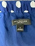 Ann Taylor 100% Polyester Polka Dots Blue Casual Skirt Size 2 - photo 4