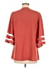 Unbranded 100% Polyester Orange 3/4 Sleeve Blouse Size M - photo 2