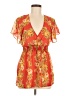 Forever 21 100% Polyester Orange Kimono Size M - photo 1