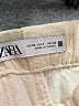 Zara 100% Cotton Ivory Cargo Pants Size 2 - photo 7