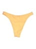 Cupshe Solid Yellow Swimsuit Bottoms Size L - photo 2