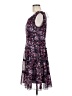 Connected Apparel 100% Polyester Paisley Purple Casual Dress Size 8 (petite) - photo 5